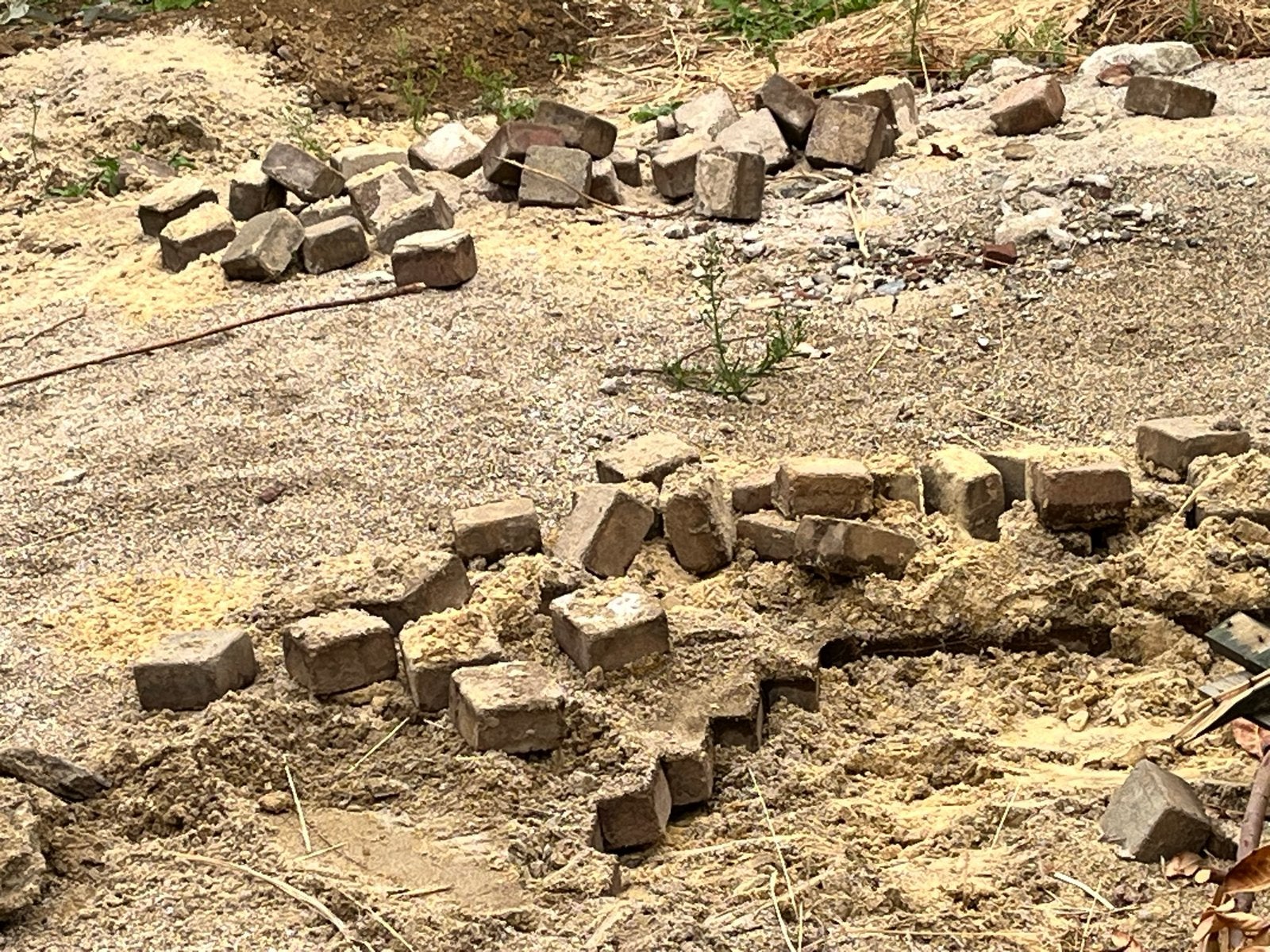 Gebruikte klinkers voor tuin of oprit, Tuin en Terras, Ophalen, Gebruikt, Klinkers, Minder dan 5 m²