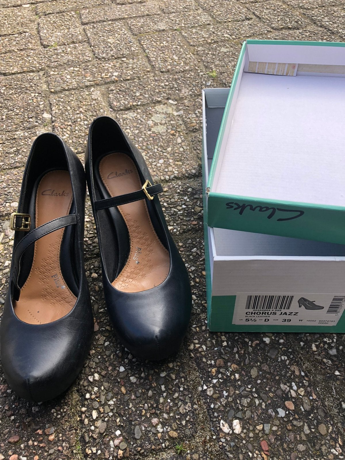 Clarks Chorus Jazz schoenen, Ophalen of Verzenden, Zo goed als nieuw, Zwart