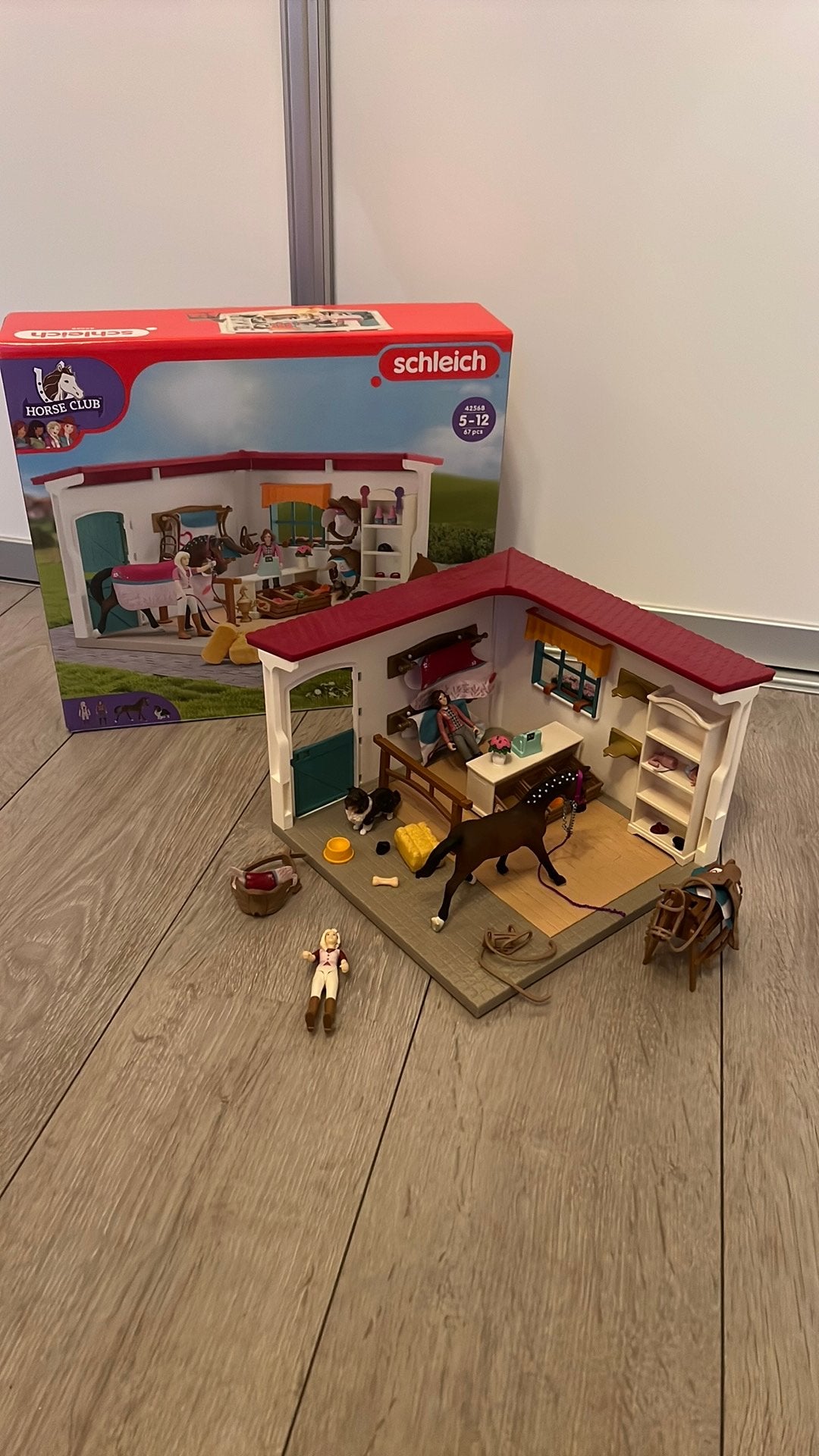 Schleich Horse Club Ruitershop  42568, Kinderen en Baby's, Speelgoed | Overig, Ophalen, Zo goed als nieuw, Jongen of Meisje