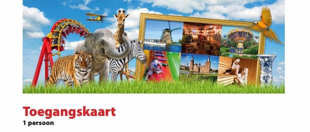 3 kaartjes slagharen, Drie personen of meer, Ticket of Toegangskaart