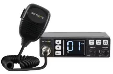 Retevis MB63 CB 27MC Radiostation met AM / FM - Nieuw