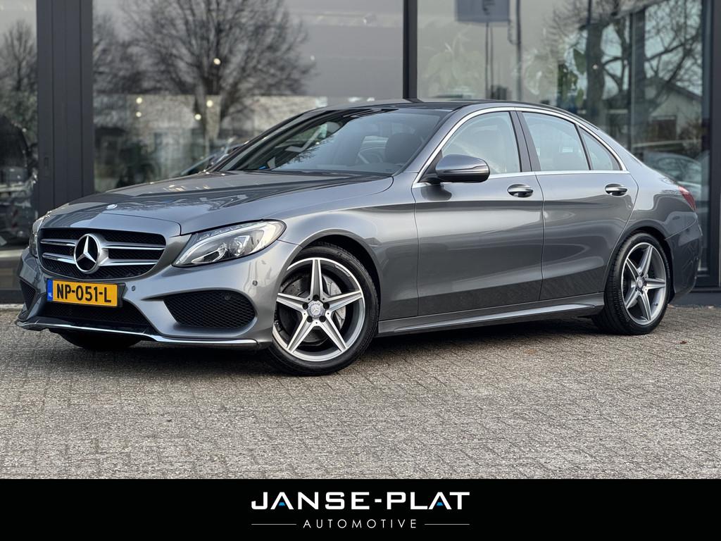 Mercedes-Benz C-Klasse 180 AUT AMG Sport Edition Trekhaak, Automaat, Met garantie (alle), Bedrijf, Sedan