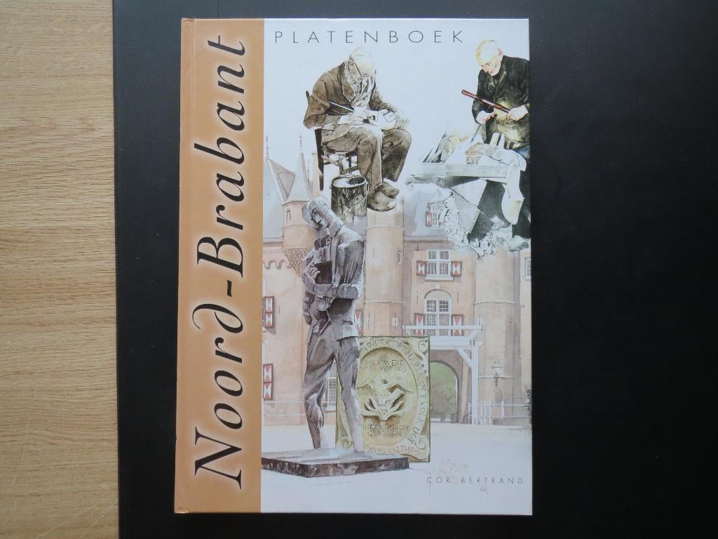 Platenboek Noord-Brabant   Cor Bertrand  , Ophalen of Verzenden, Gelezen
