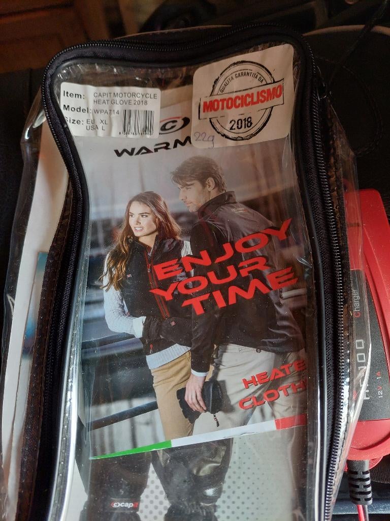 verwarmde motor/scooter handschoenen XL, Motoren, Kleding | Motorkleding, Ophalen of Verzenden, Tweedehands, Handschoenen, Overige merken