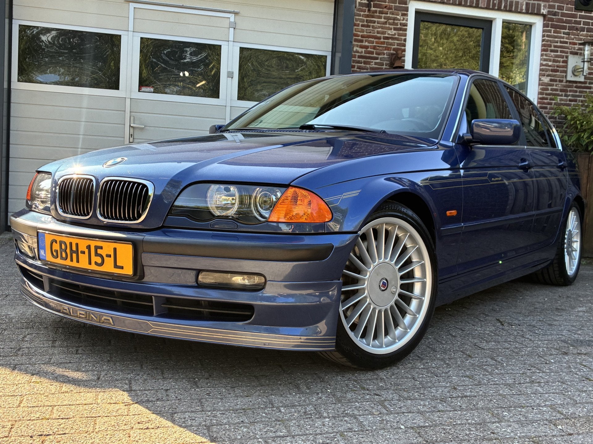 Alpina Alpina B3 3.3 '99 Bmw Alpina Xenon Schuifdak, 281 pk, Zwart, Overige carrosserieën, Blauw
