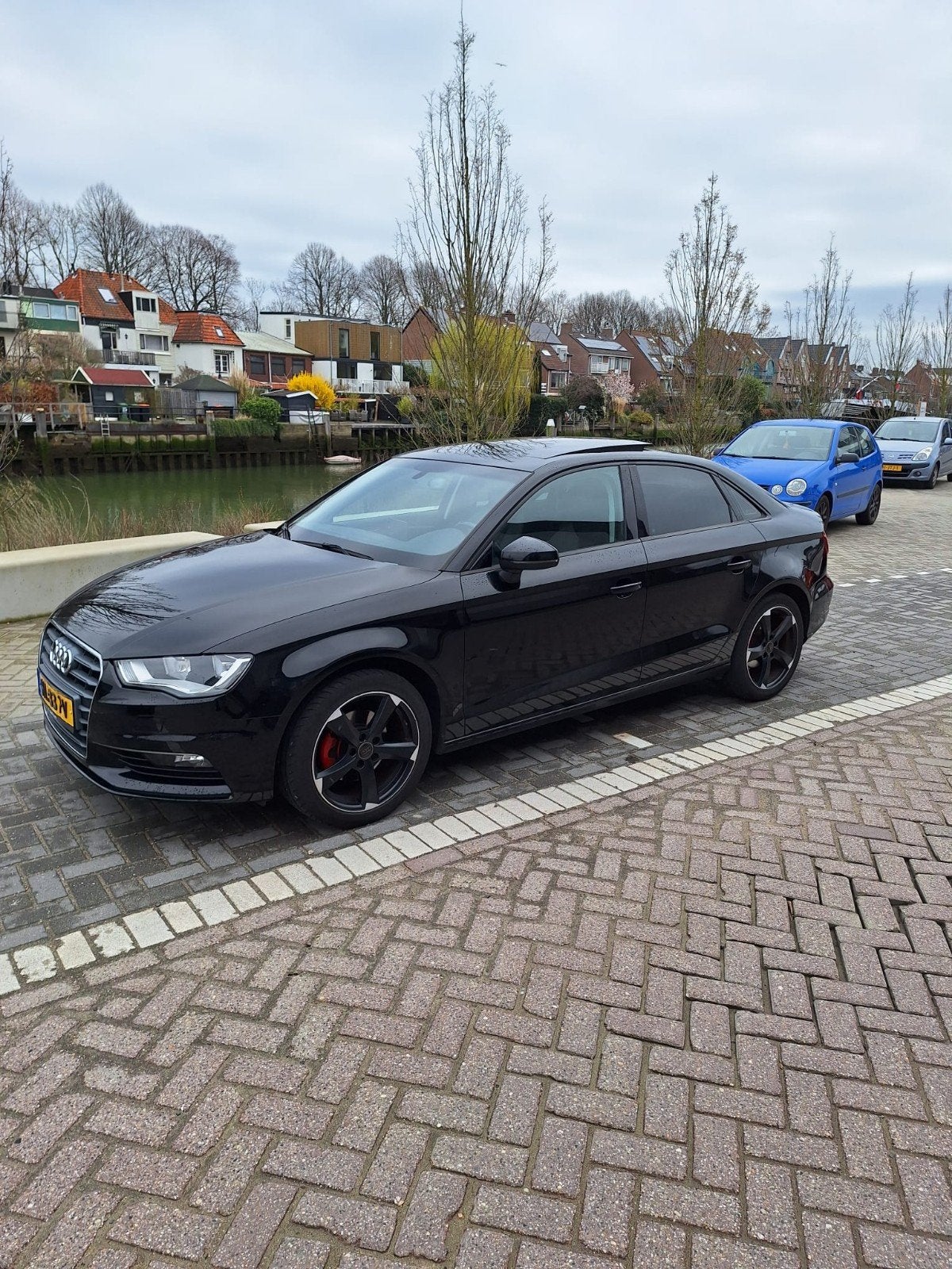 Audi A3 1.4 Tfsi 110KW COD Sedan 2015 Zwart Pano, Voorwielaandrijving, Stof, Euro 6, 4 cilinders