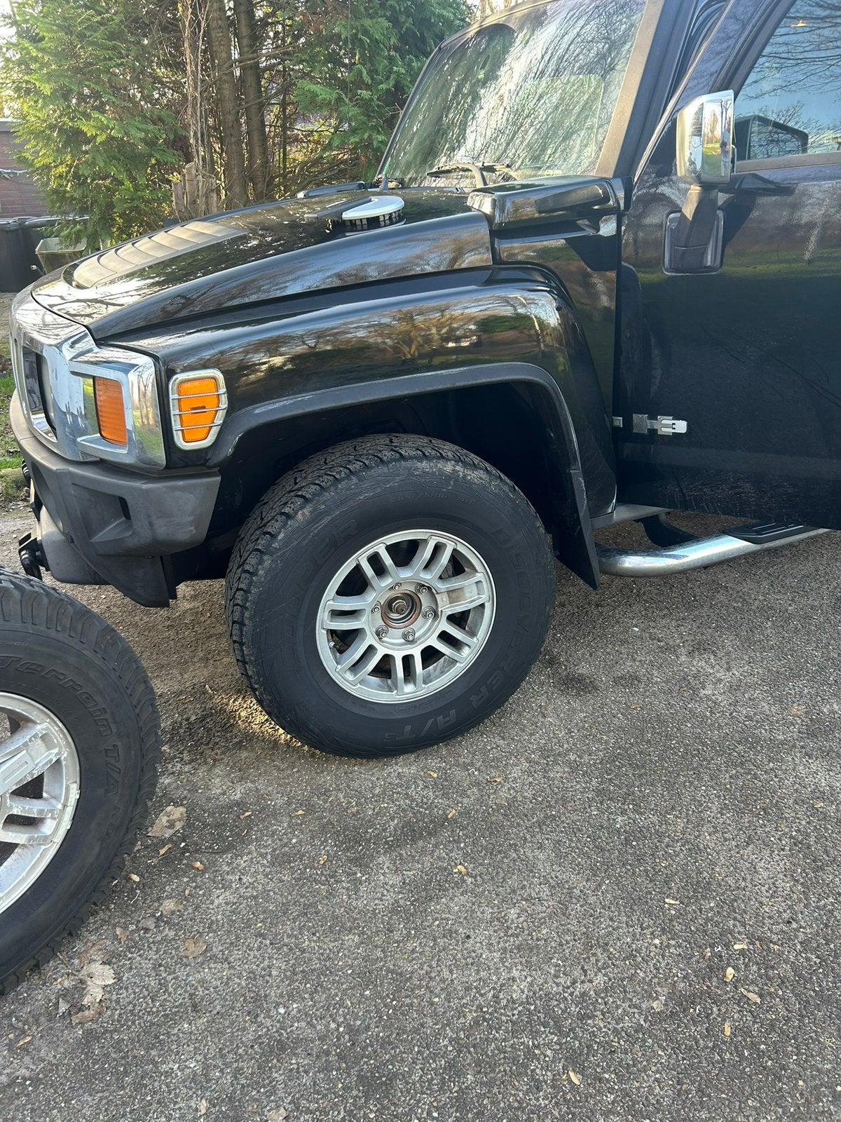 Orginele Hummer H3 velgen met banden, 16 inch, 265 mm, Ophalen of Verzenden, All Season