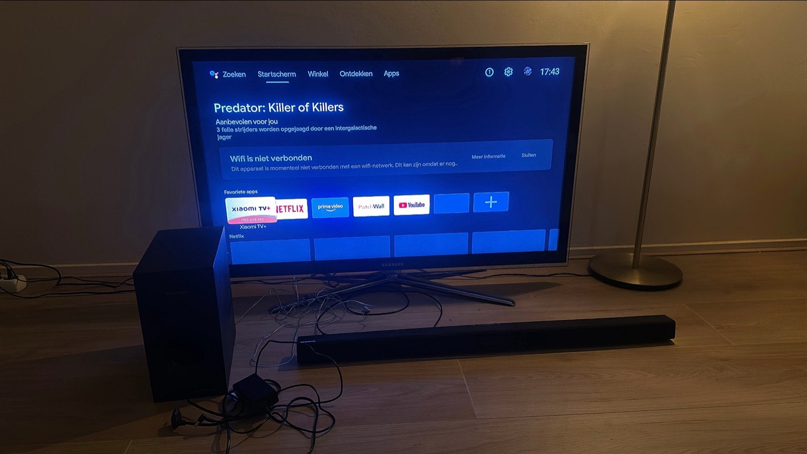 ZIE BESCHRIJVING! Samsung UE46C6730 LED-TV 46" TV, Ophalen, 50 Hz, Samsung, 100 cm of meer