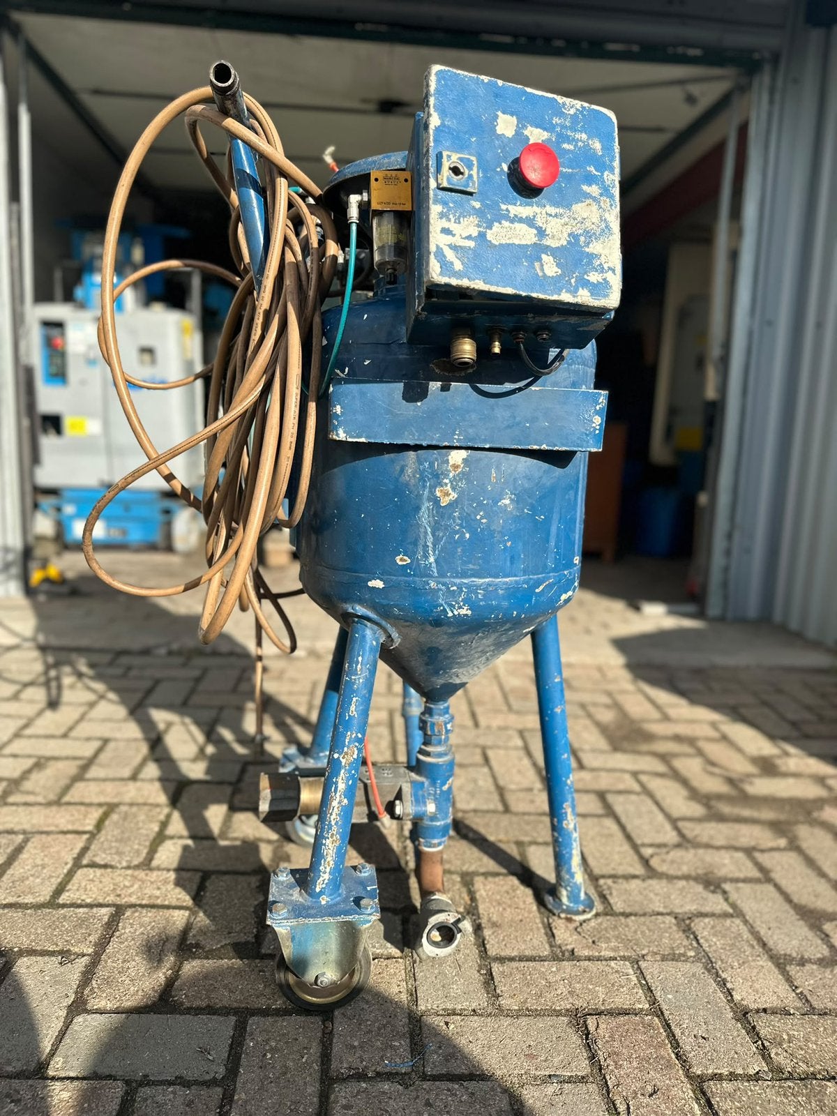 Professionele Holland Mineraal Zandstraalketel / Straalketel, Ophalen, Gebruikt, Overige typen