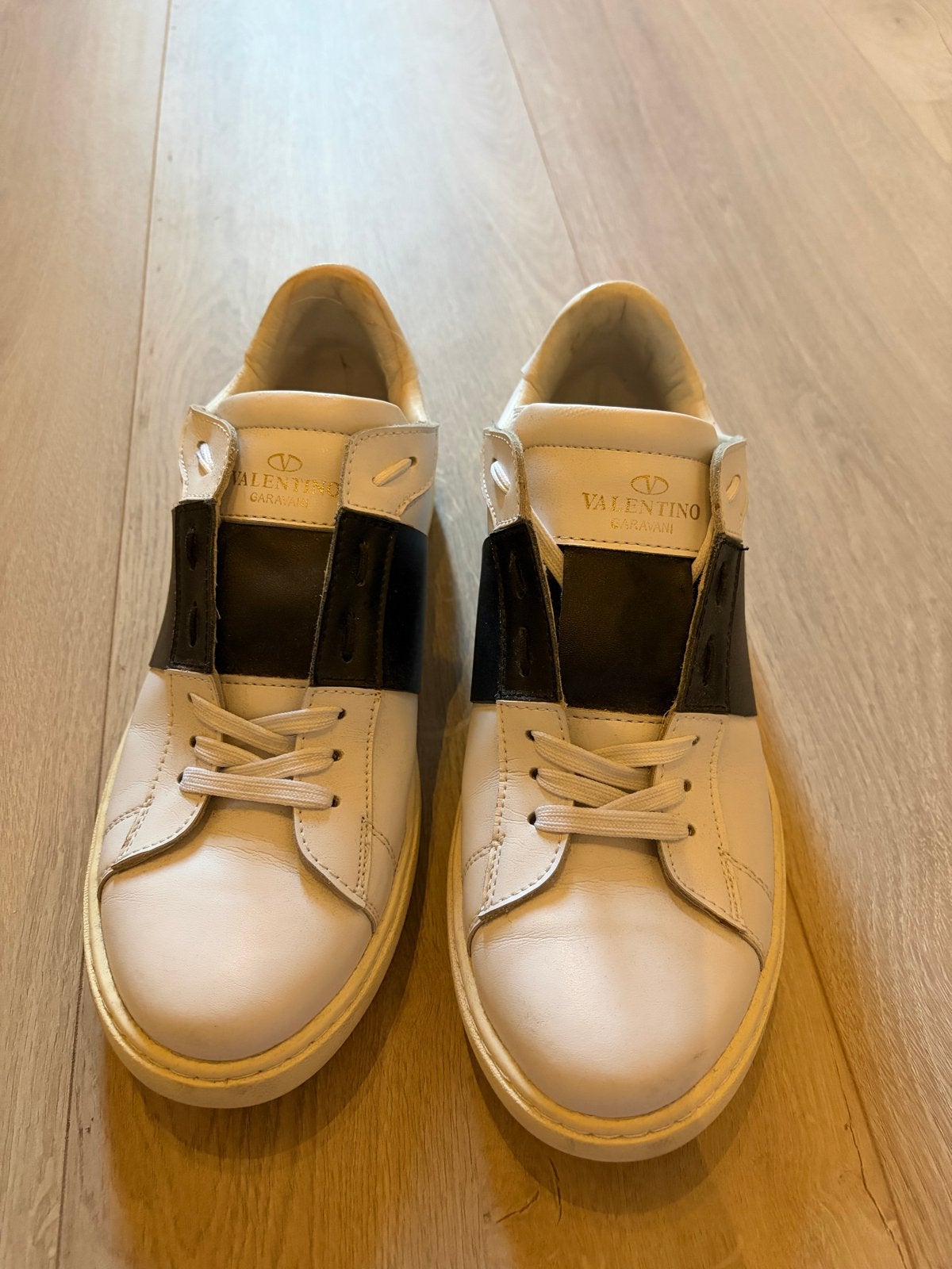 Valentino Garavani Sneakers Maat 43, Ophalen of Verzenden, Gedragen, Wit, Sneakers of Gympen