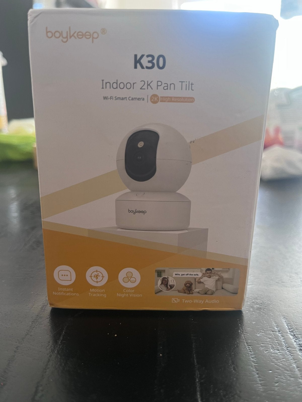Boykeep K30 Indoor 2K Pan Tilt Wi-Fi Smart Camera, Ophalen of Verzenden, Nieuw, Binnencamera