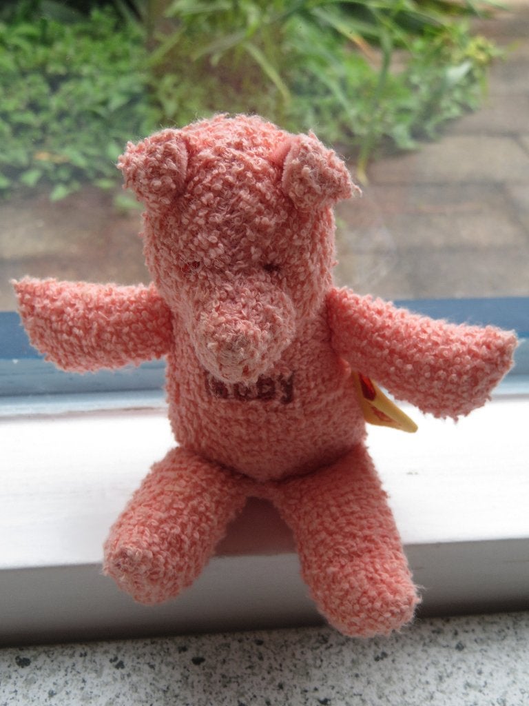 Vingerpopje Varken varkentje Moby van Nutrilon Chilla Club, Kinderen en Baby's, Speelgoed | Knuffels en Pluche, Overige typen