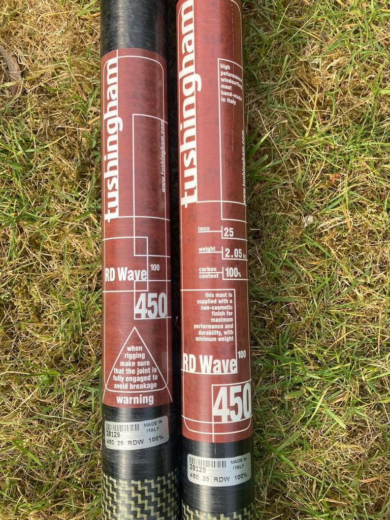 RDM mast 460 100% carbon Tushingham, Watersport en Boten, Windsurfen, Ophalen, Mast