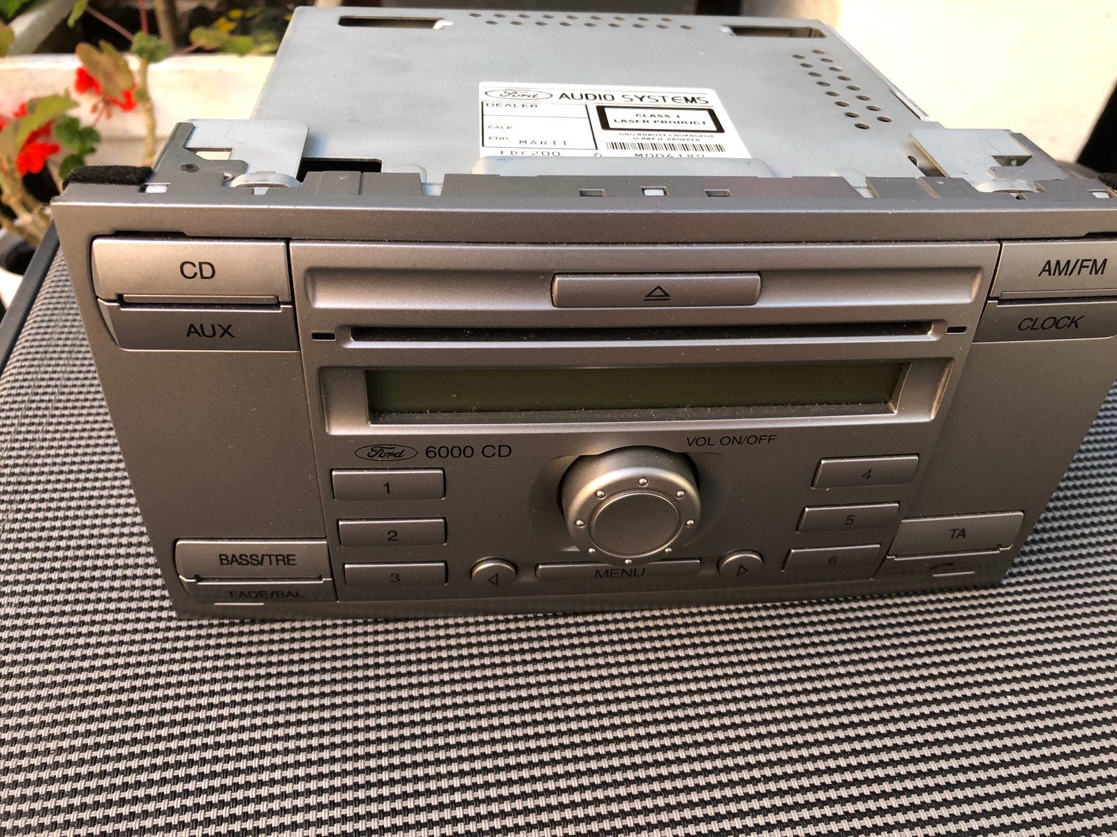 Te koop ford auto radio , cd speler, Auto diversen, Autoradio's, Ophalen of Verzenden, Gebruikt