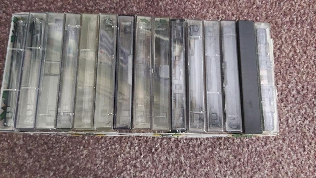 Cassettebandjes chroom diverse merken 15 stuks zonder inlay, Gebruikt, 2 t/m 25 bandjes, Overige genres, Ophalen of Verzenden