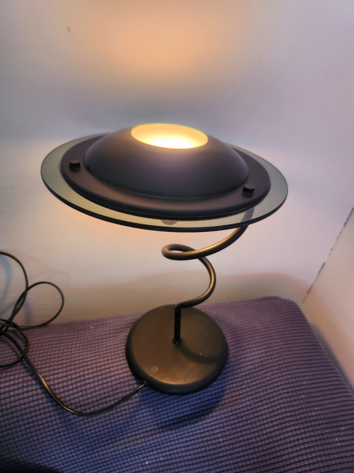 Vintage Steinhauer UFO Tafellamp Jaren '80, Steinhauer, Gebruikt, Vintage, Ophalen of Verzenden