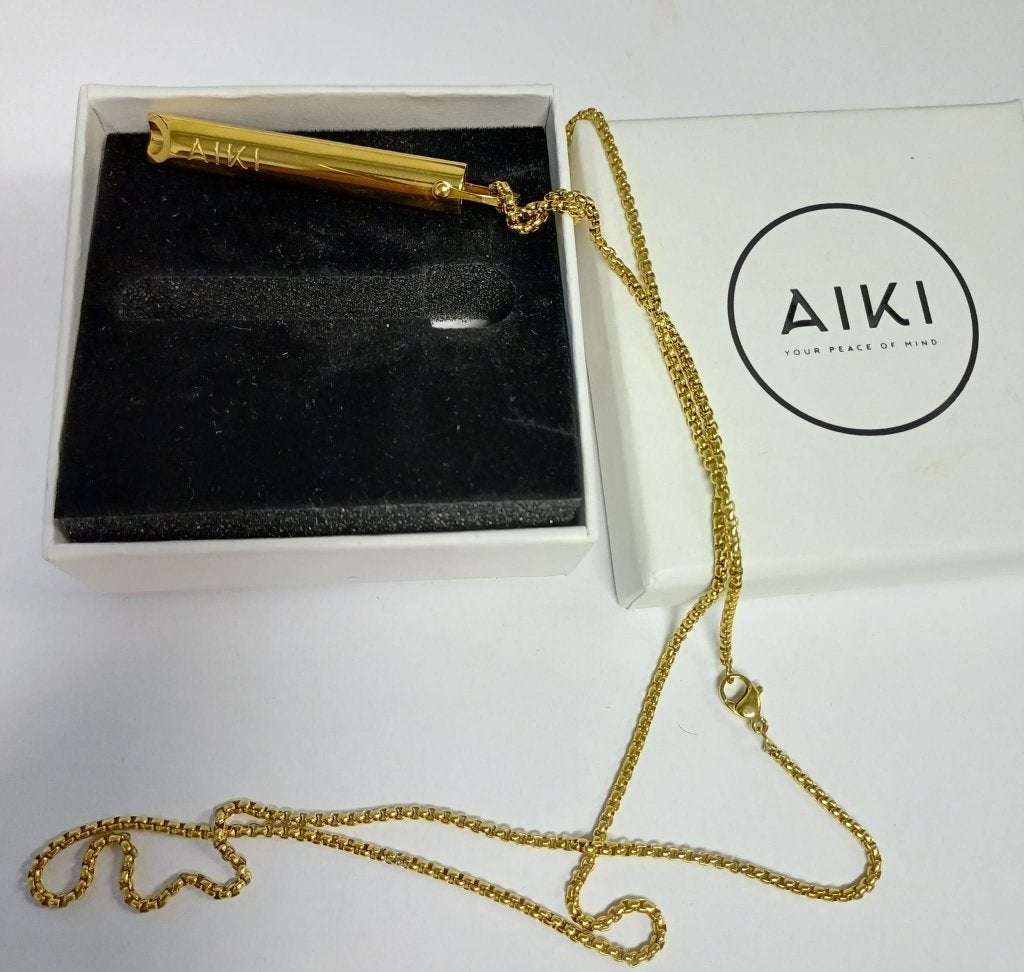 AIKI - Ademhalingsketting - Ademhalingstrainer, Diversen, Verpleegmiddelen, Ophalen of Verzenden, Gebruikt
