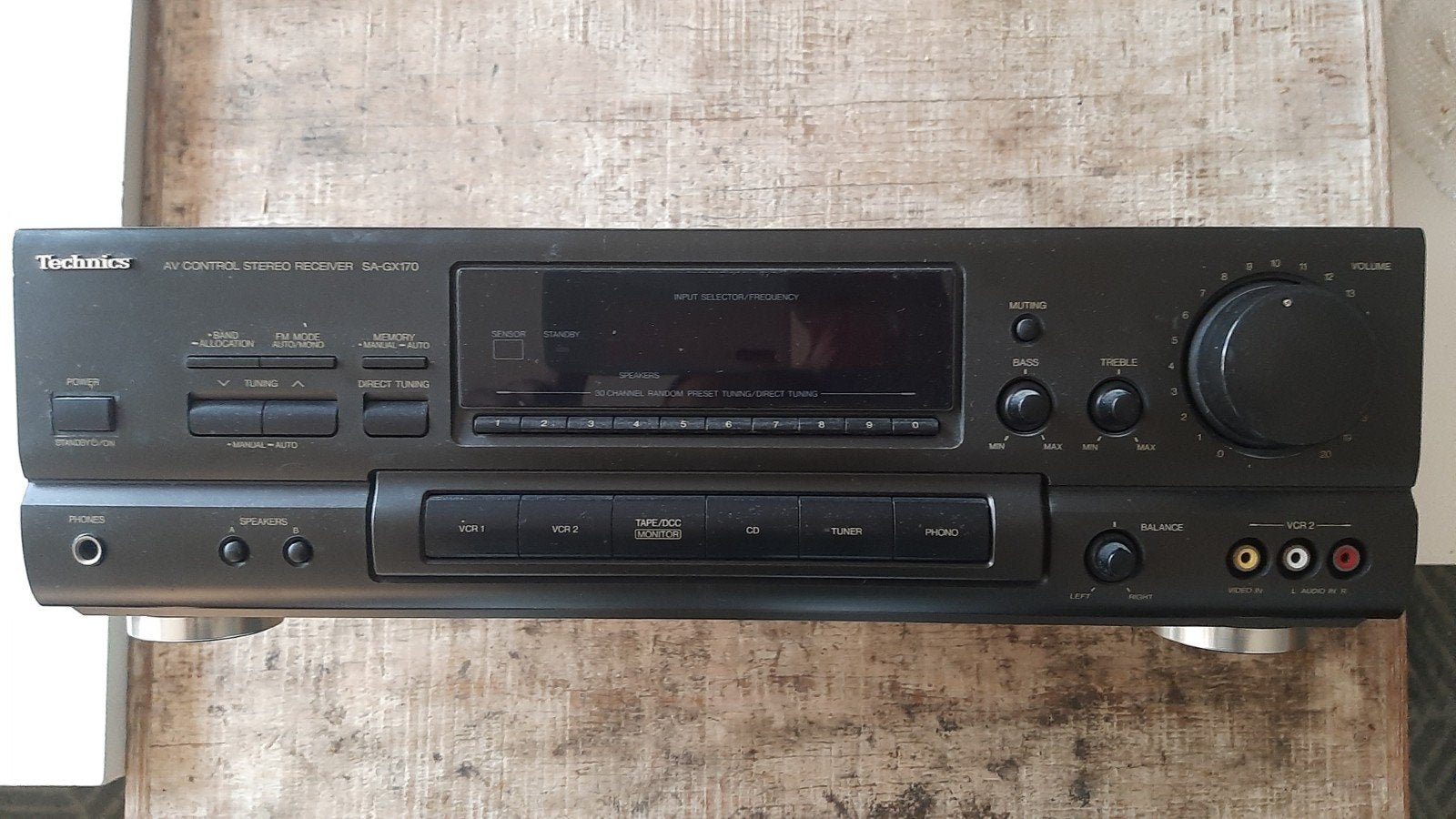 Technics SA-GX170 Stereo Receiver - Perfecte Staat, Overige merken, Ophalen of Verzenden, Zo goed als nieuw, 120 watt of meer