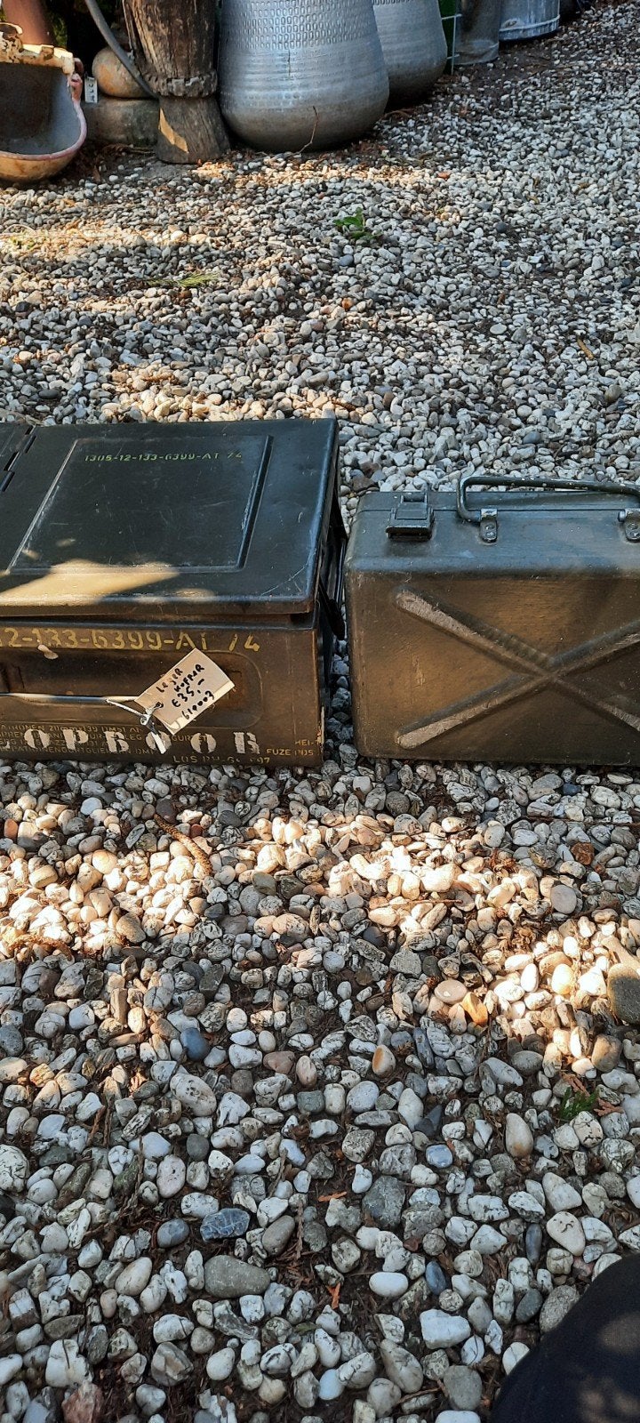 Militaire munitiekist / opbergkist, Ophalen of Verzenden, Overige soorten, Overige gebieden, Kist of Geocache