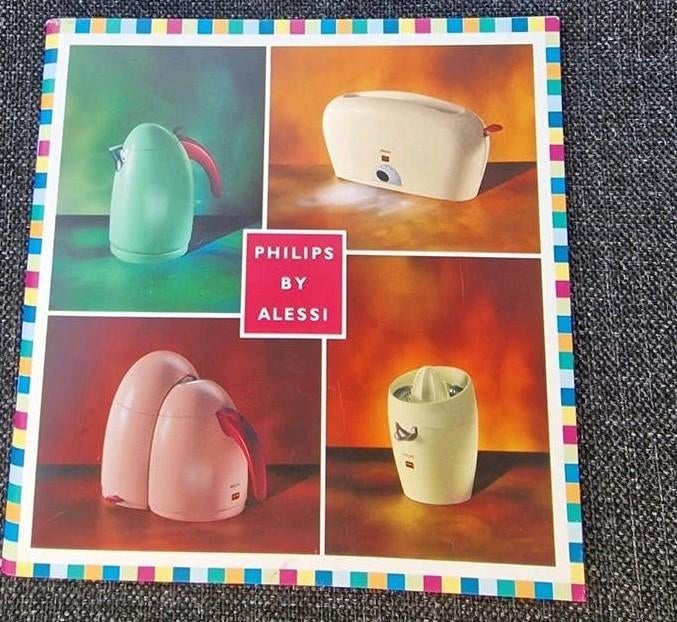 Philips  - Alessi catalogus jaren 70, Boeken, Catalogussen en Folders, Ophalen of Verzenden, Zo goed als nieuw, Philips, Catalogus