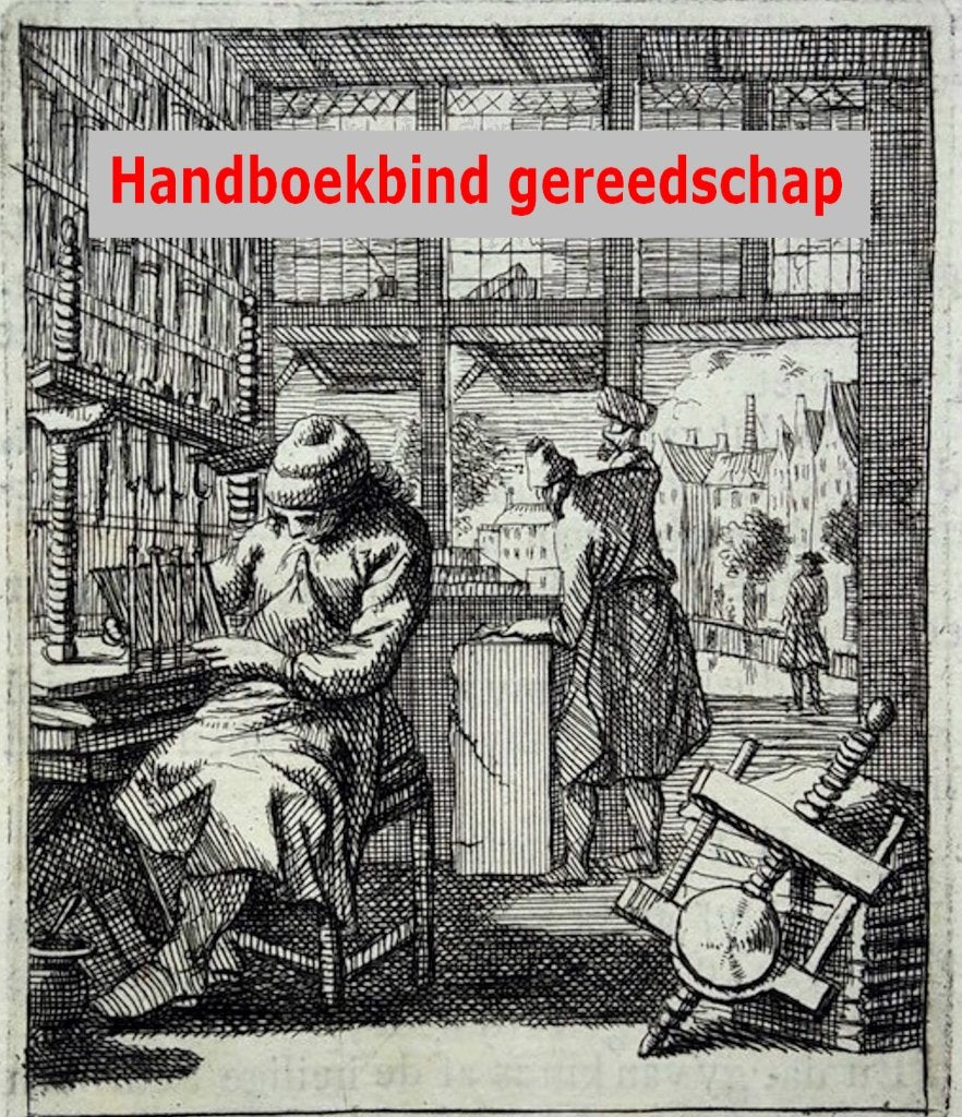Boekbinders apparatuur en gereedschap, Ophalen, Zo goed als nieuw