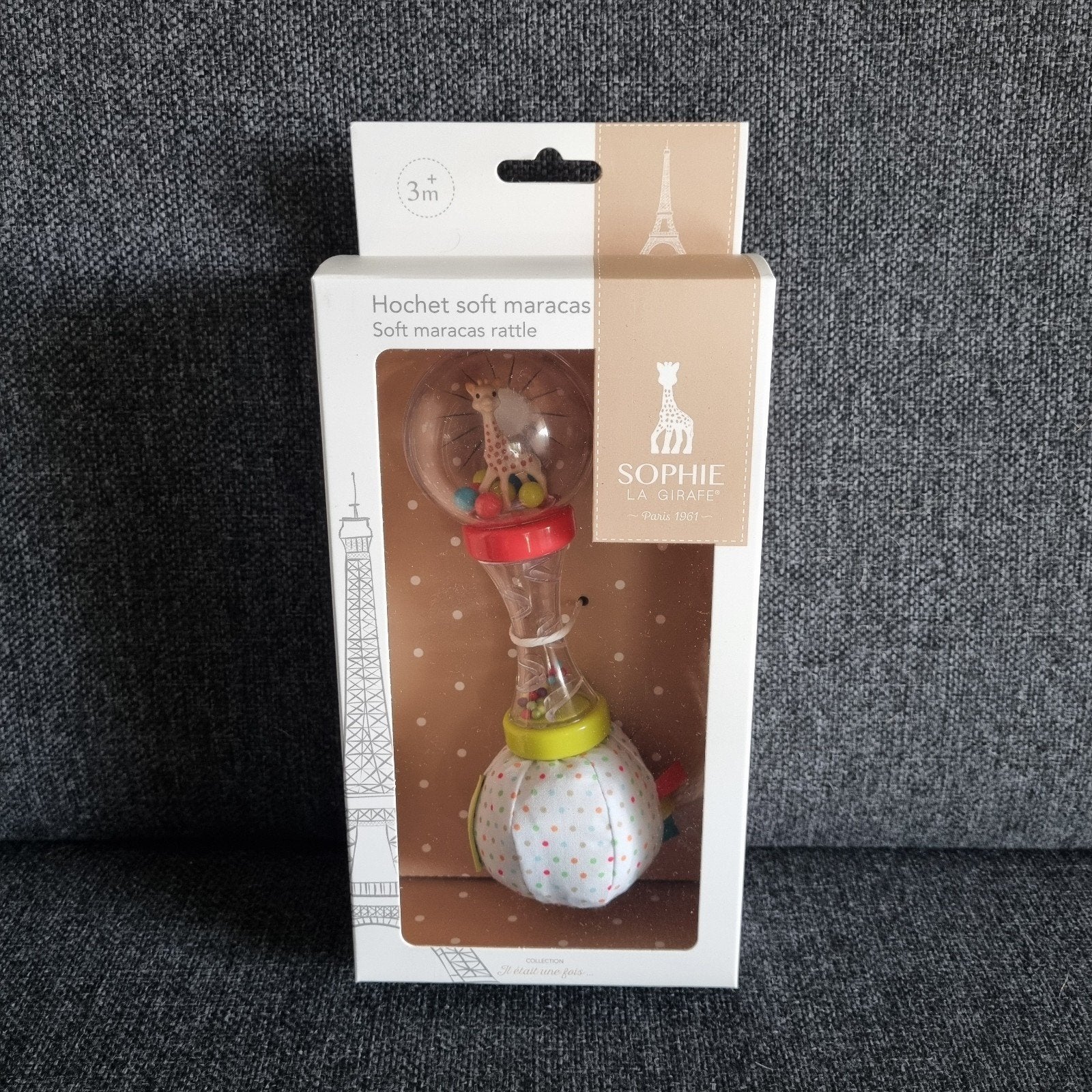 Sophie de giraf giraffe maracas rammelaar, Ophalen of Verzenden, Nieuw, Rammelaar
