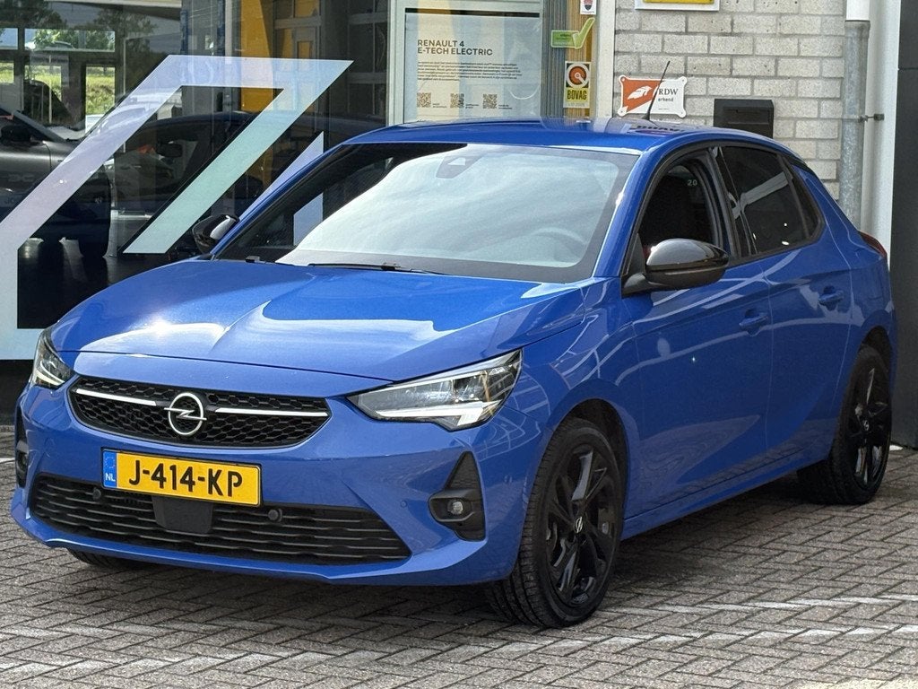 Opel Corsa 1.2 GS Line | NAP | Navigatie | Achteruitrijcamer, Voorwielaandrijving, Stof, Gebruikt, Met garantie (alle)