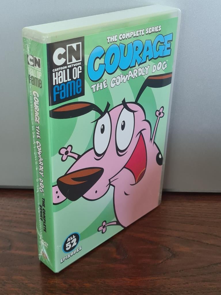 Courage the Cowardly Dog - Complete Series (Regio 1) DVD, Cd's en Dvd's, Tekenfilm, Boxset, Ophalen of Verzenden, Nieuw in verpakking