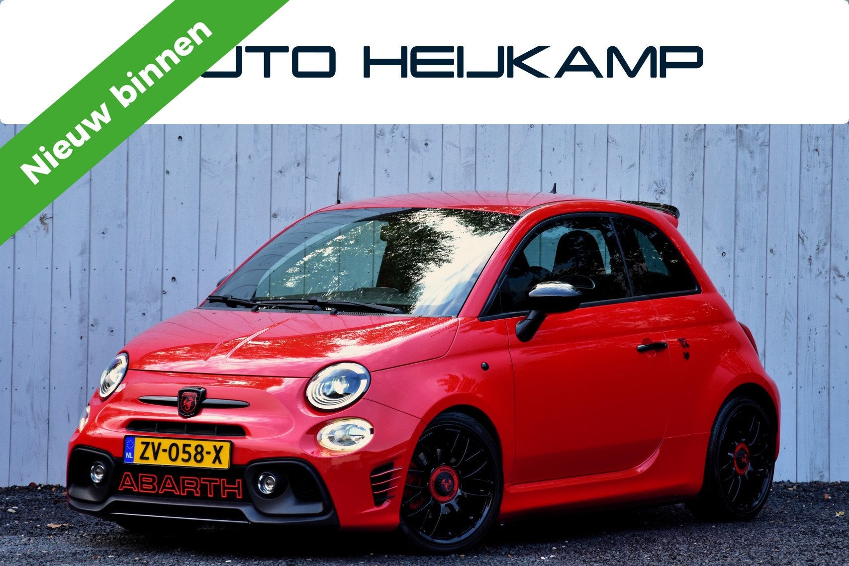 Fiat 500 1.4 T-Jet Abarth 595 Turismo | Magneti | 170PK! | D, Stof, 4 cilinders, 1010 kg, Bedrijf