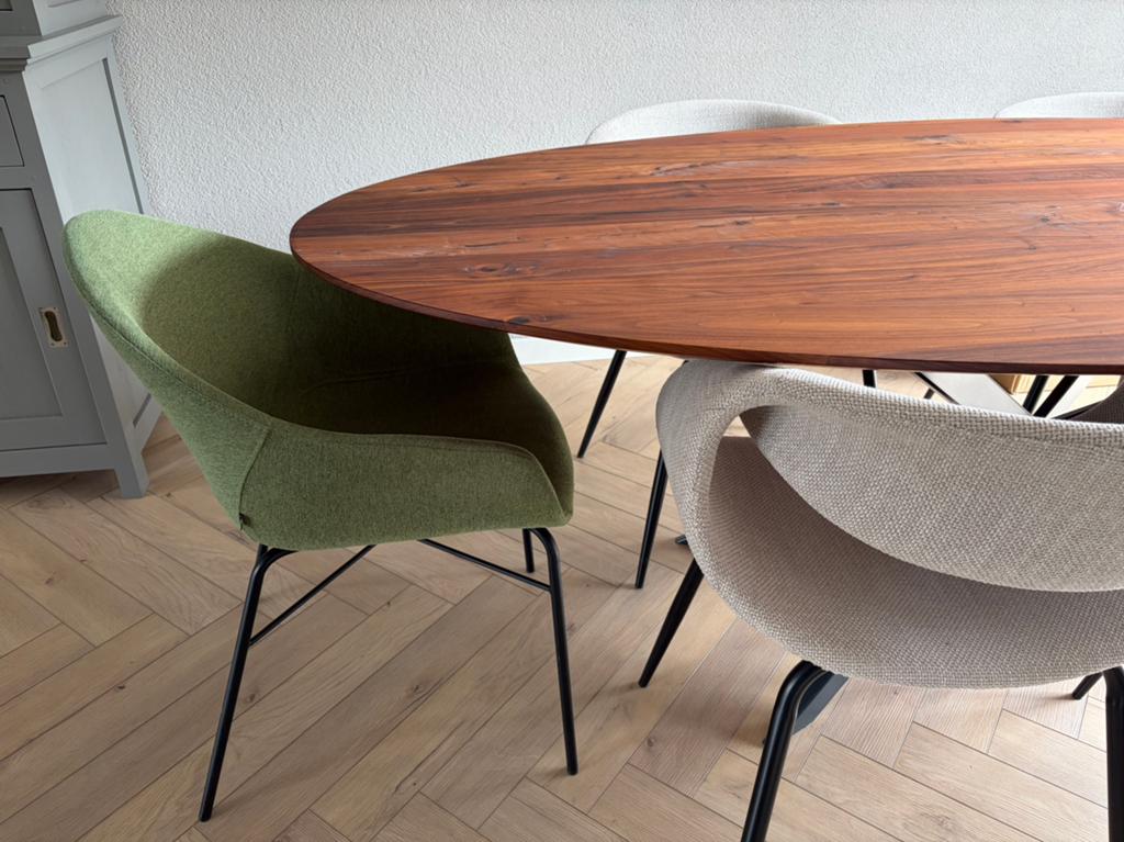2 eerkamerstoelen Goossens, Huis en Inrichting, Stoelen, Ophalen, Twee, Overige kleuren, Zo goed als nieuw