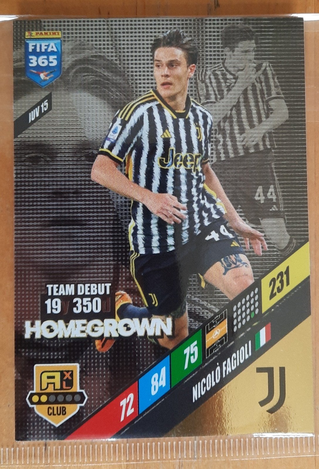 Nicolò Fagioli - Panini Kaart, Verzamelen, Ophalen of Verzenden, Zo goed als nieuw, Buitenlandse clubs, Poster, Plaatje of Sticker