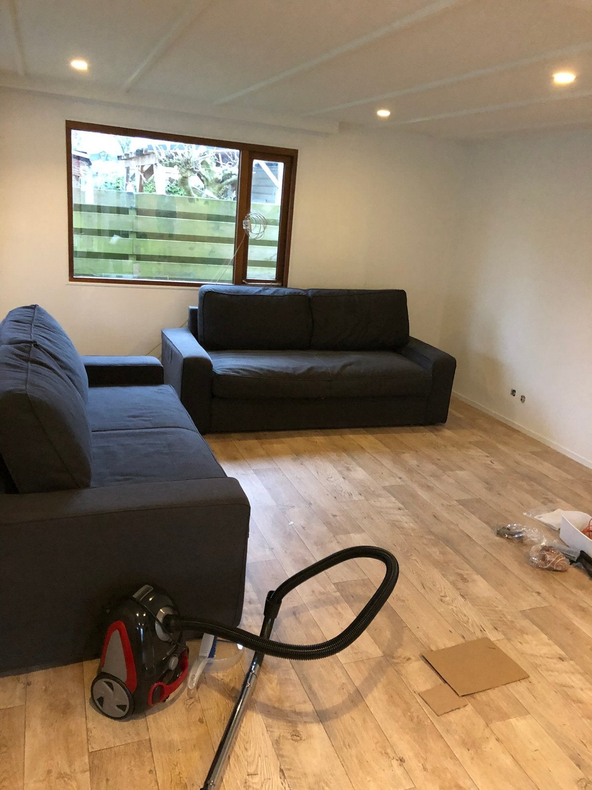 Ikea vilasund 3-zits slaapbank 2 stuks, Ophalen, Gebruikt, Stof