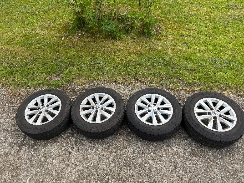 VW T6 Cartagena velgen (origineel) 16 inch, Auto-onderdelen, Banden en Velgen, Ophalen, Velg(en), 16 inch, 205 mm