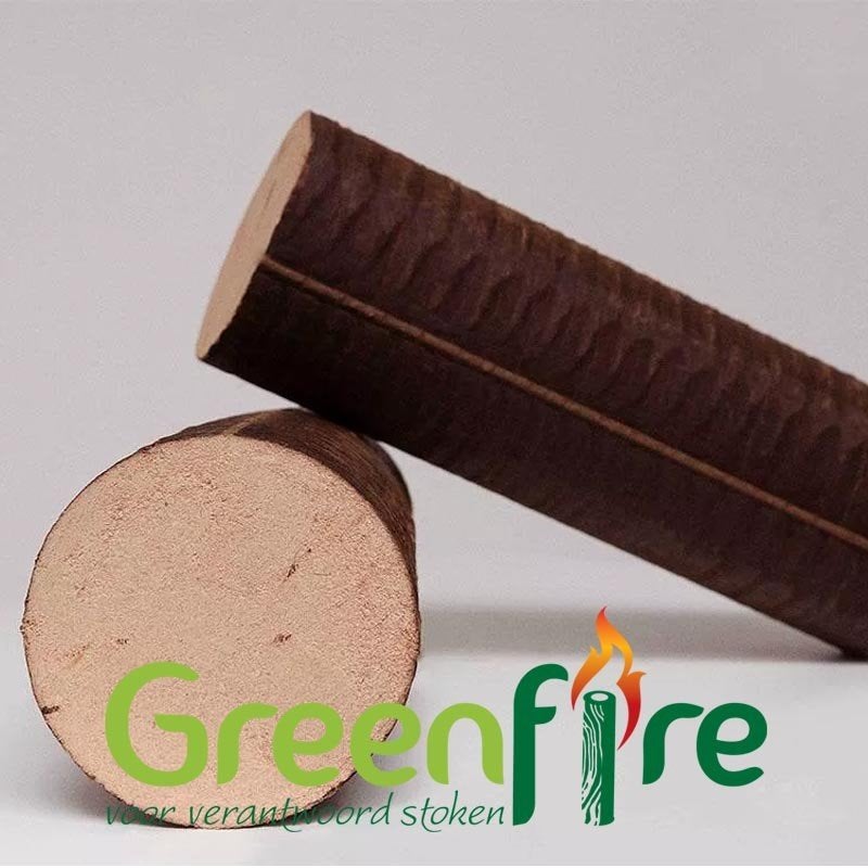 Pollmeier Nestro Briketten – halve pallet, Tuin en Terras, Haardhout, Minder dan 3 m³, Ophalen of Verzenden, Overige houtsoorten