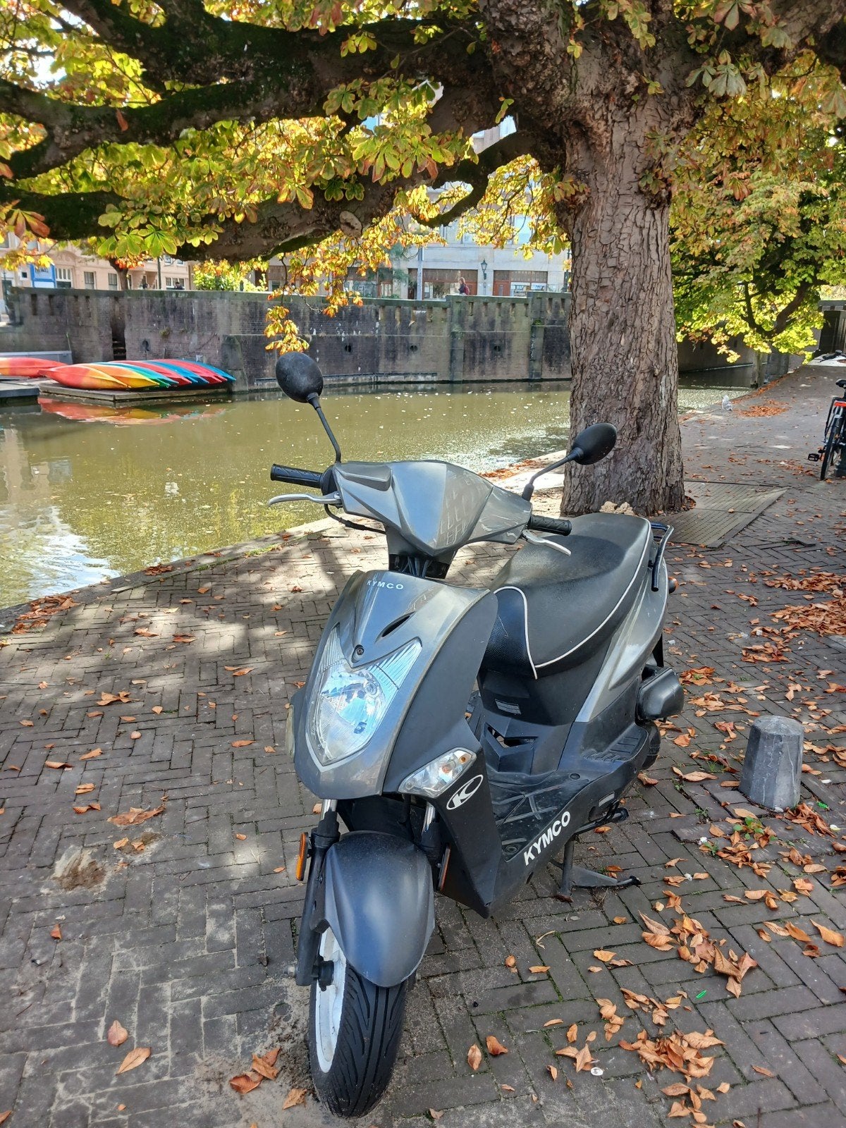 kymco agility 2020 brom scooter lichte opknapper, Ophalen, Zo goed als nieuw, 50 cc, Agility