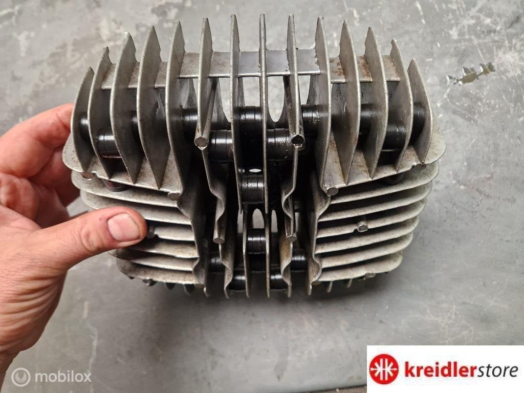 Kreidler RS Super Breitwand cilinderkop brede tap origineel, Fietsen en Brommers, Brommeronderdelen | Kreidler, Gebruikt, Kreidler
