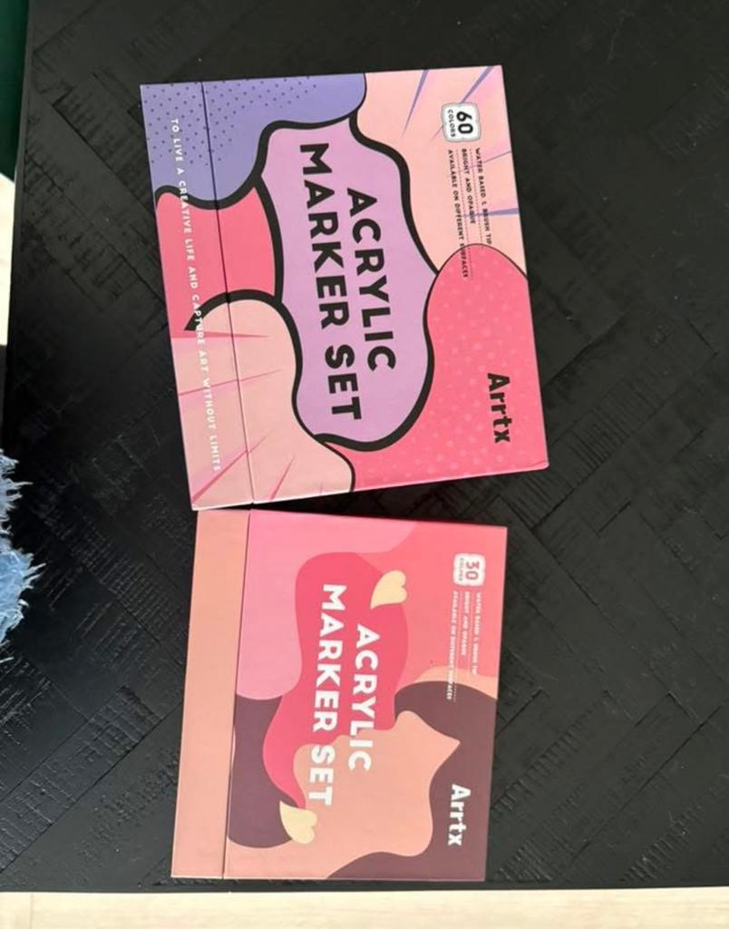 Arrtxx acrylic markers, Ophalen of Verzenden, Zo goed als nieuw
