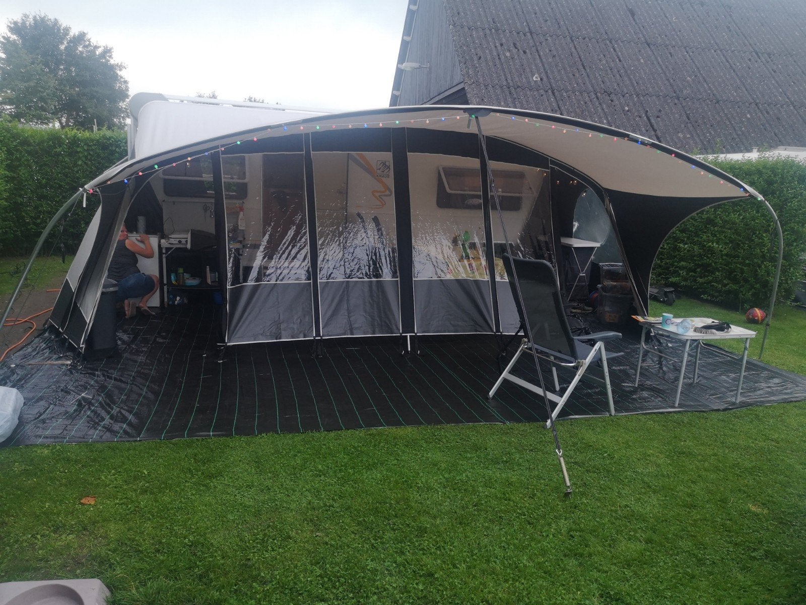Unico verona complete set maat 14, Caravans en Kamperen, Ophalen, Zo goed als nieuw, Ten Cate All Season 240g/m2, Overige merken