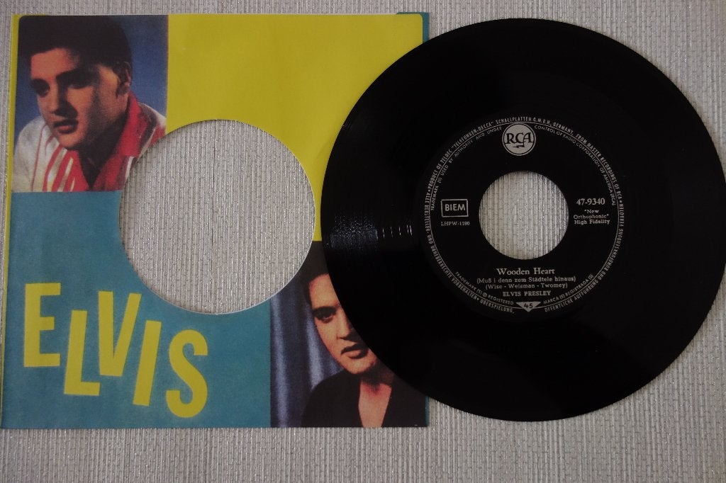Single Elvis Presley, Ophalen of Verzenden, Zo goed als nieuw, 7 inch, Pop