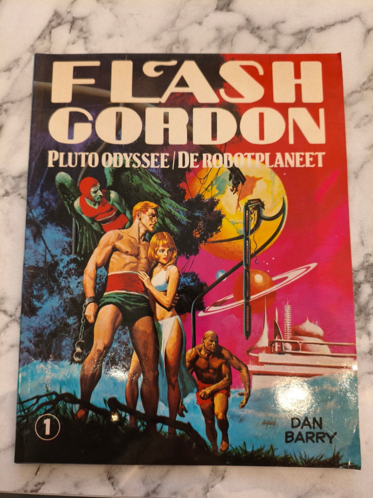 Flash Gordon Complete Serie (4 delen) - Dan Barry, Complete serie of reeks, Ophalen of Verzenden, Gelezen