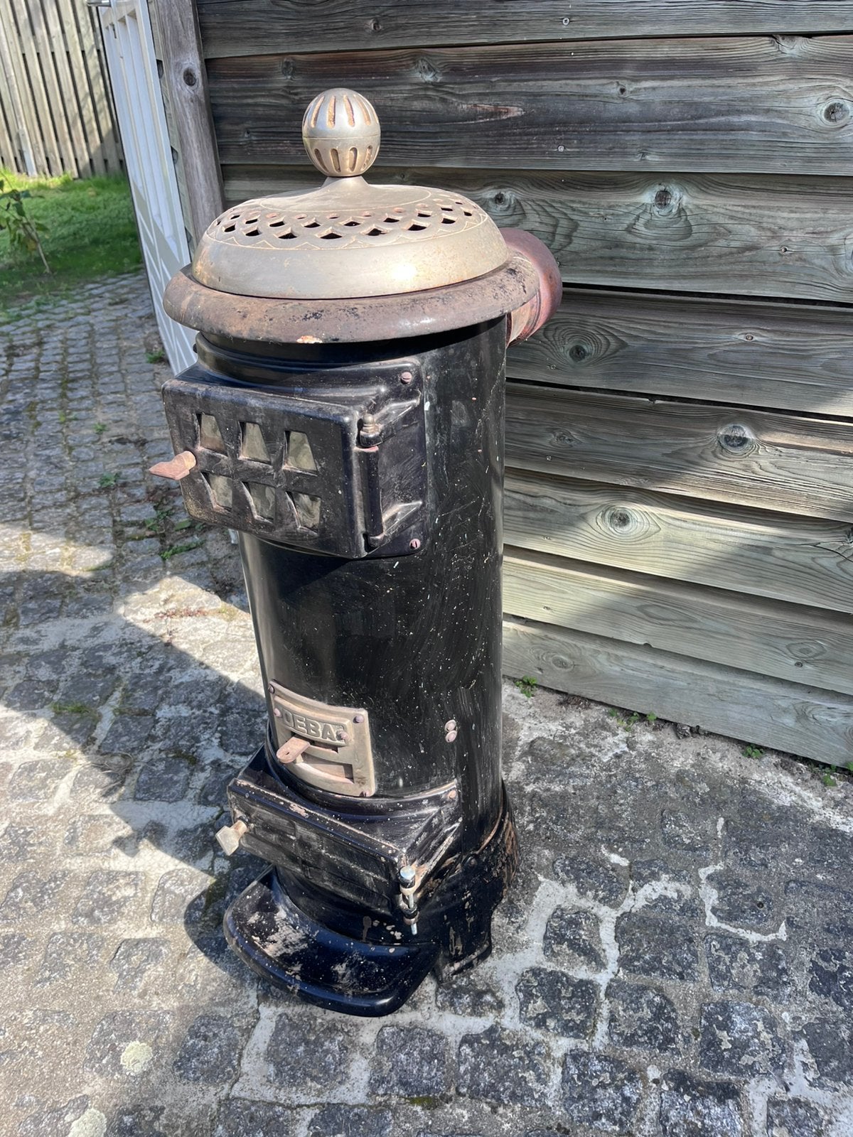 Deba kolenkachel, Ophalen, Gebruikt, Hout