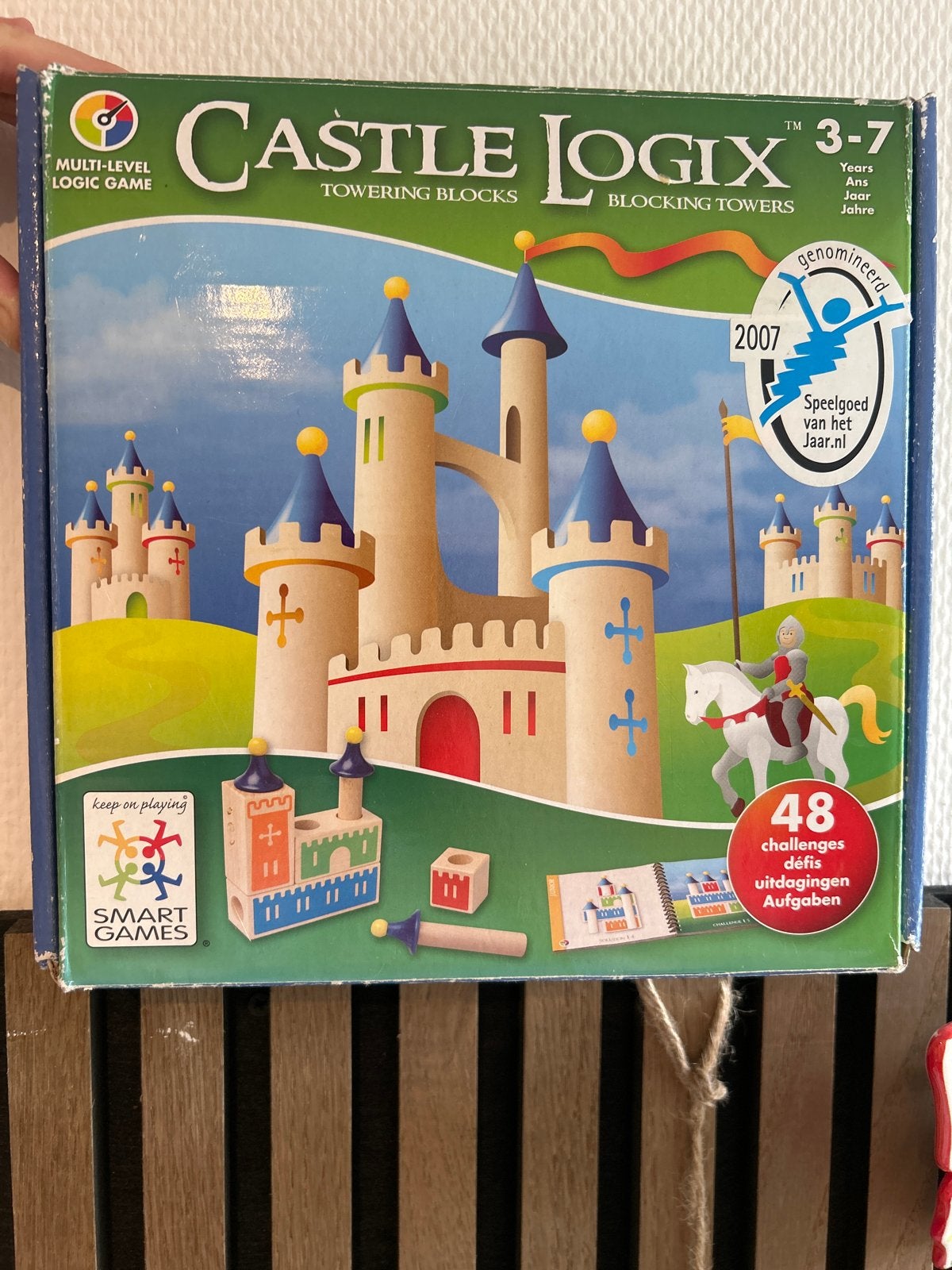 SmartGames Castle Logix - Compleet en gebruikt, Kinderen en Baby's, Speelgoed | Educatief en Creatief, Ophalen of Verzenden, Gebruikt