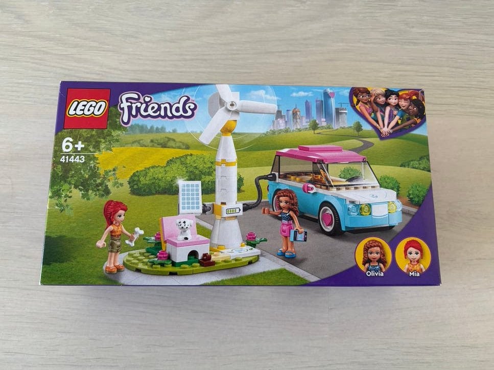 LEGO Friends 41443 Olivia's Elektrische Auto Nieuw Sealed, Lego, Nieuw, Friends, Ophalen of Verzenden