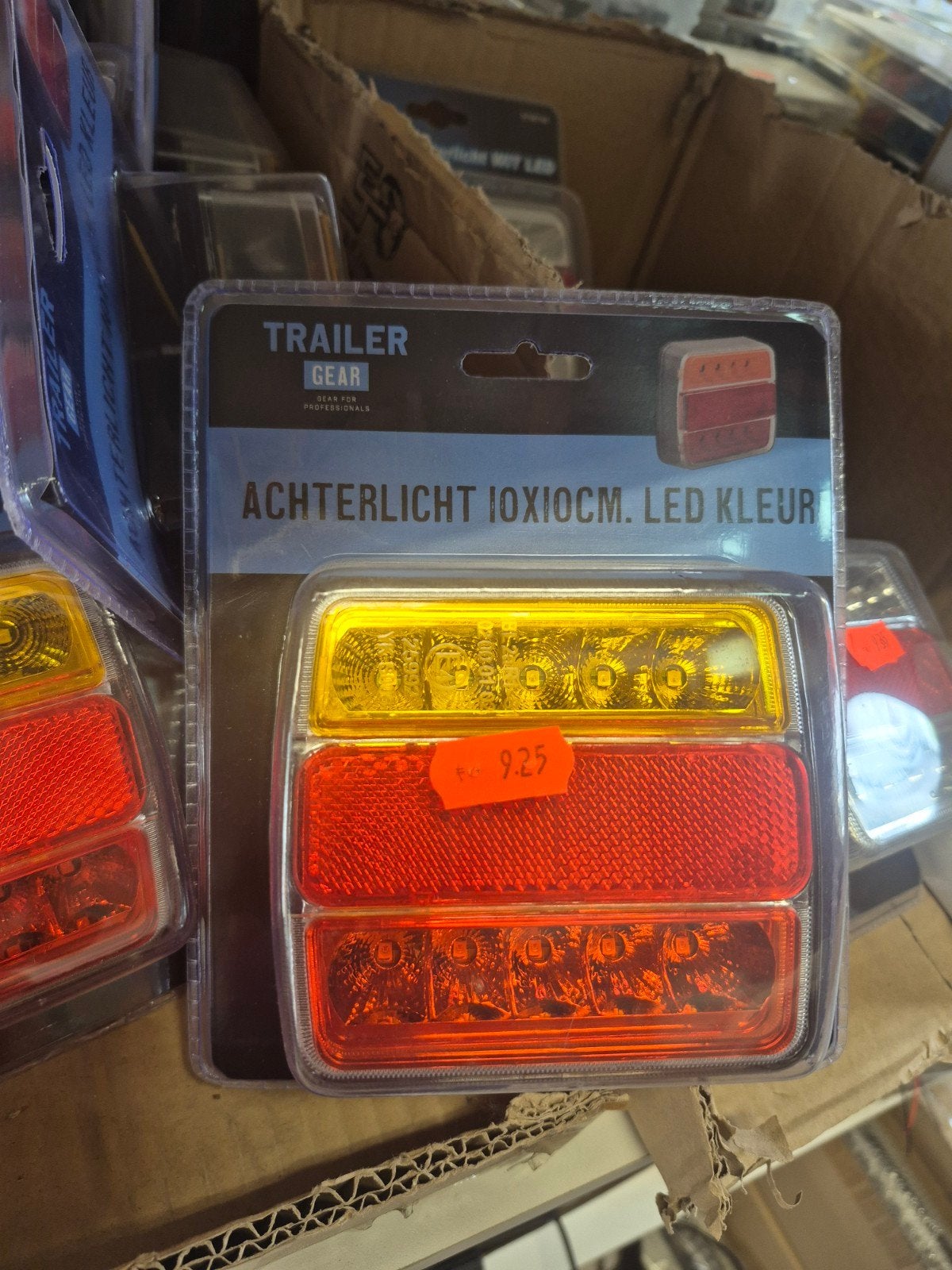 Trailer Gear Achterlicht 10x10cm LED Kleur, Ophalen of Verzenden, Nieuw