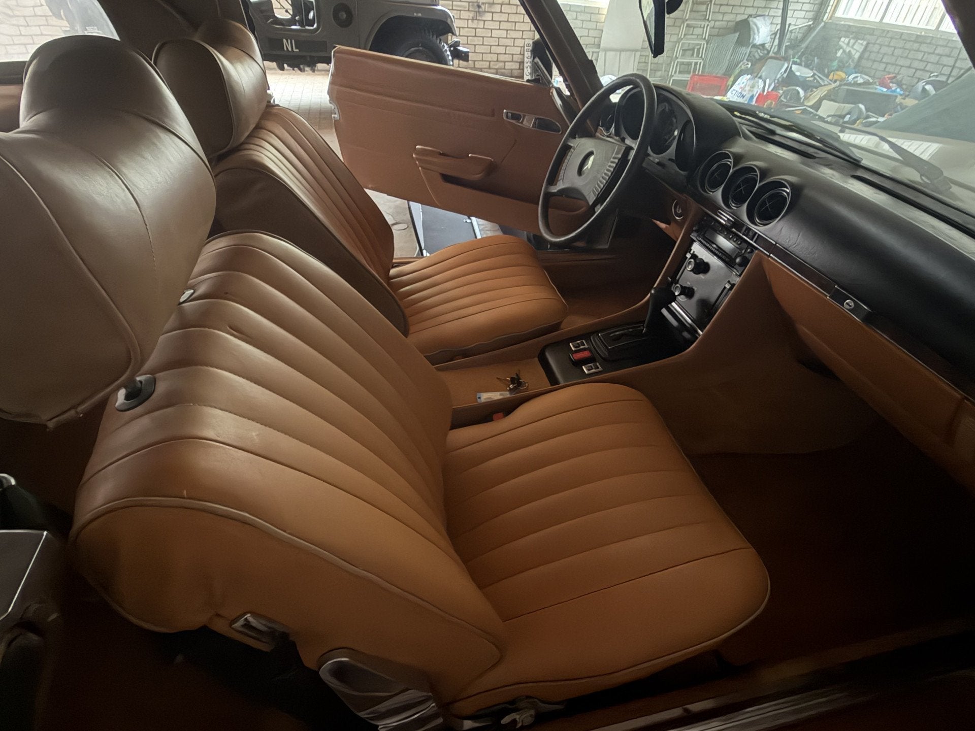 Mercedes-Benz 400-serie 450 SL V8 | 1977 Hardtop Historie Ni, foto 9