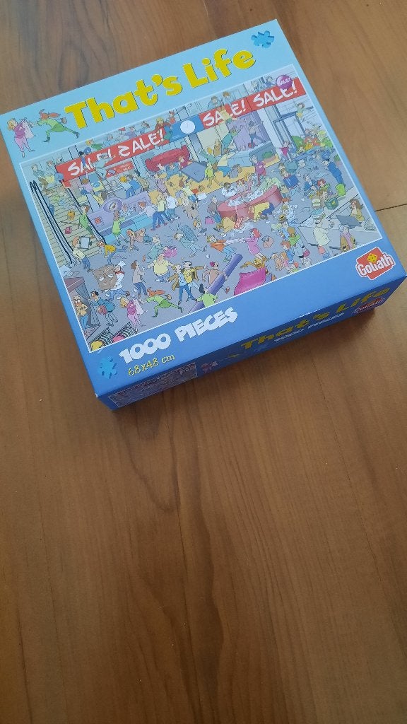 Thats life puzzel, Ophalen, 500 t/m 1500 stukjes, Zo goed als nieuw, Legpuzzel