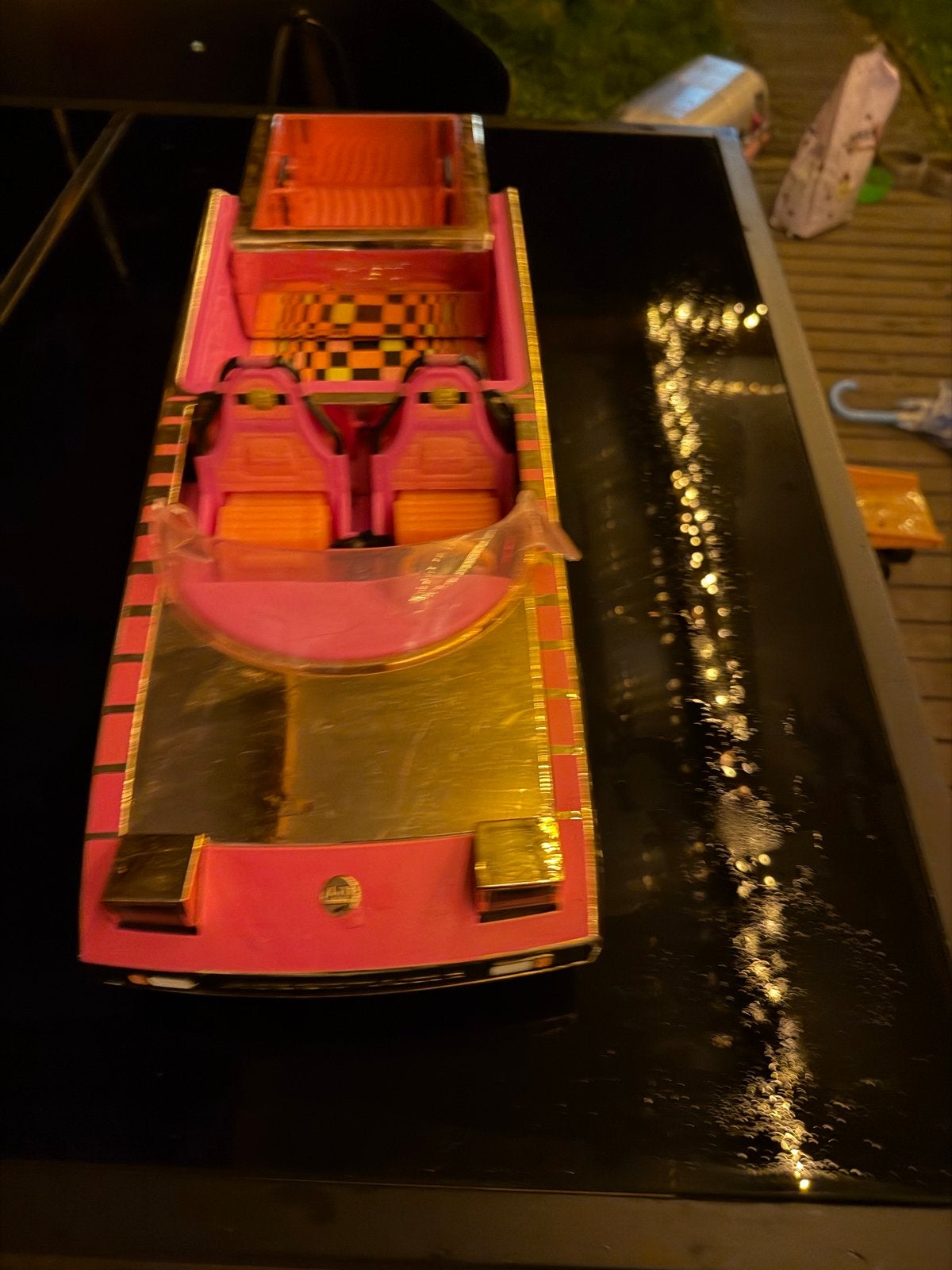 LOL Surprise Auto Roze/Goud Speelgoedvoertuig, Ophalen, Gebruikt