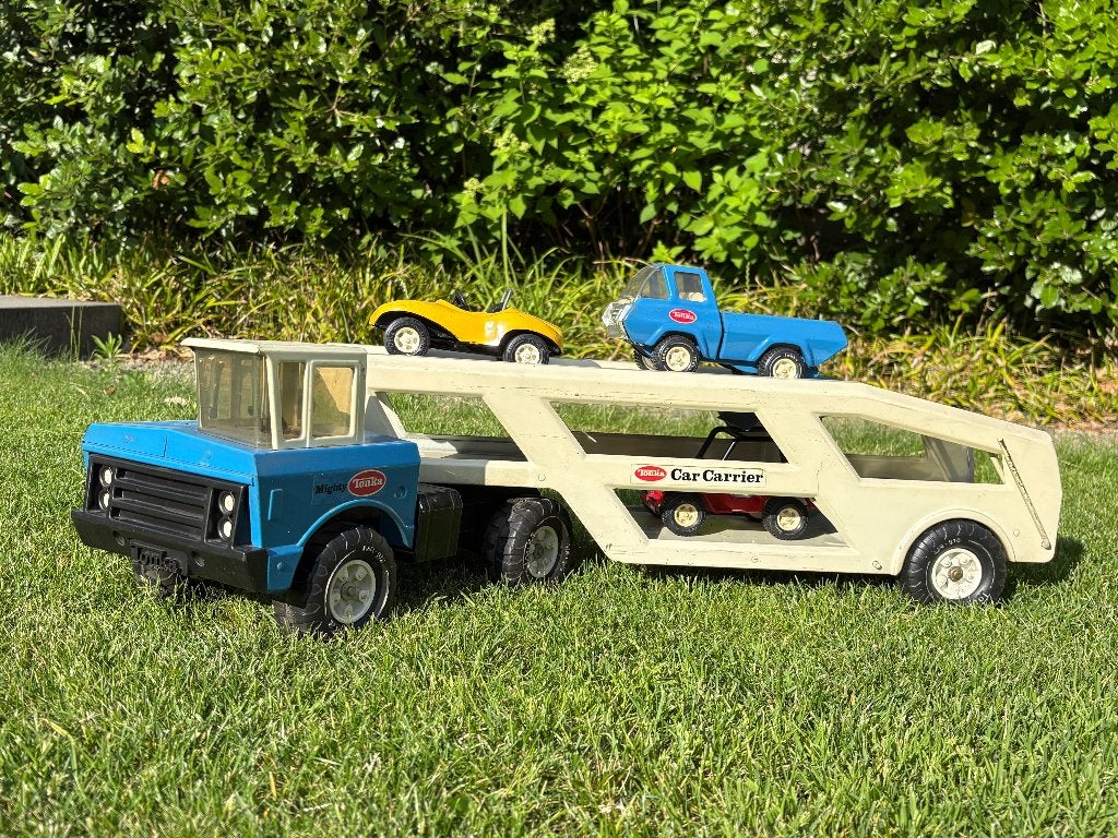 Tonka Vintage Mighty Car Carrier, Verzamelen, Speelgoed, Ophalen of Verzenden, Gebruikt