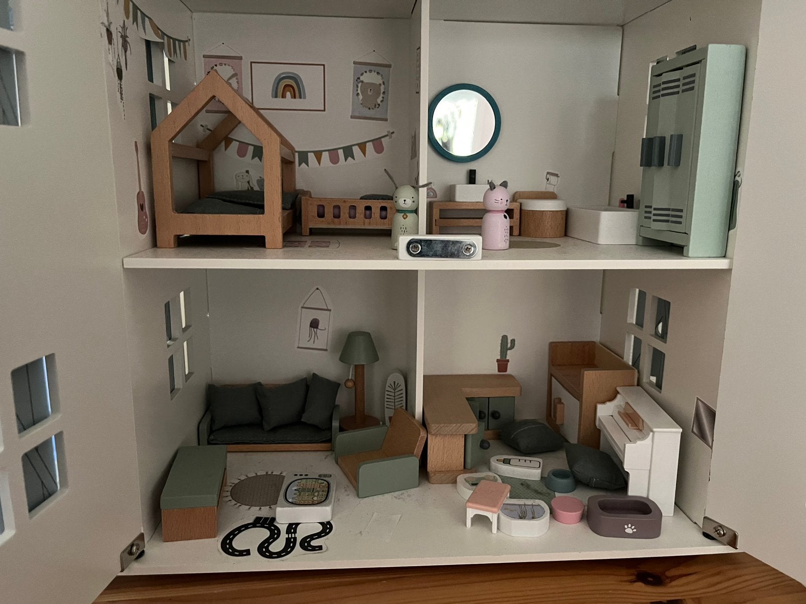 Little dutch poppenhuis incl. Interieur, Ophalen of Verzenden, Zo goed als nieuw, Poppenhuis