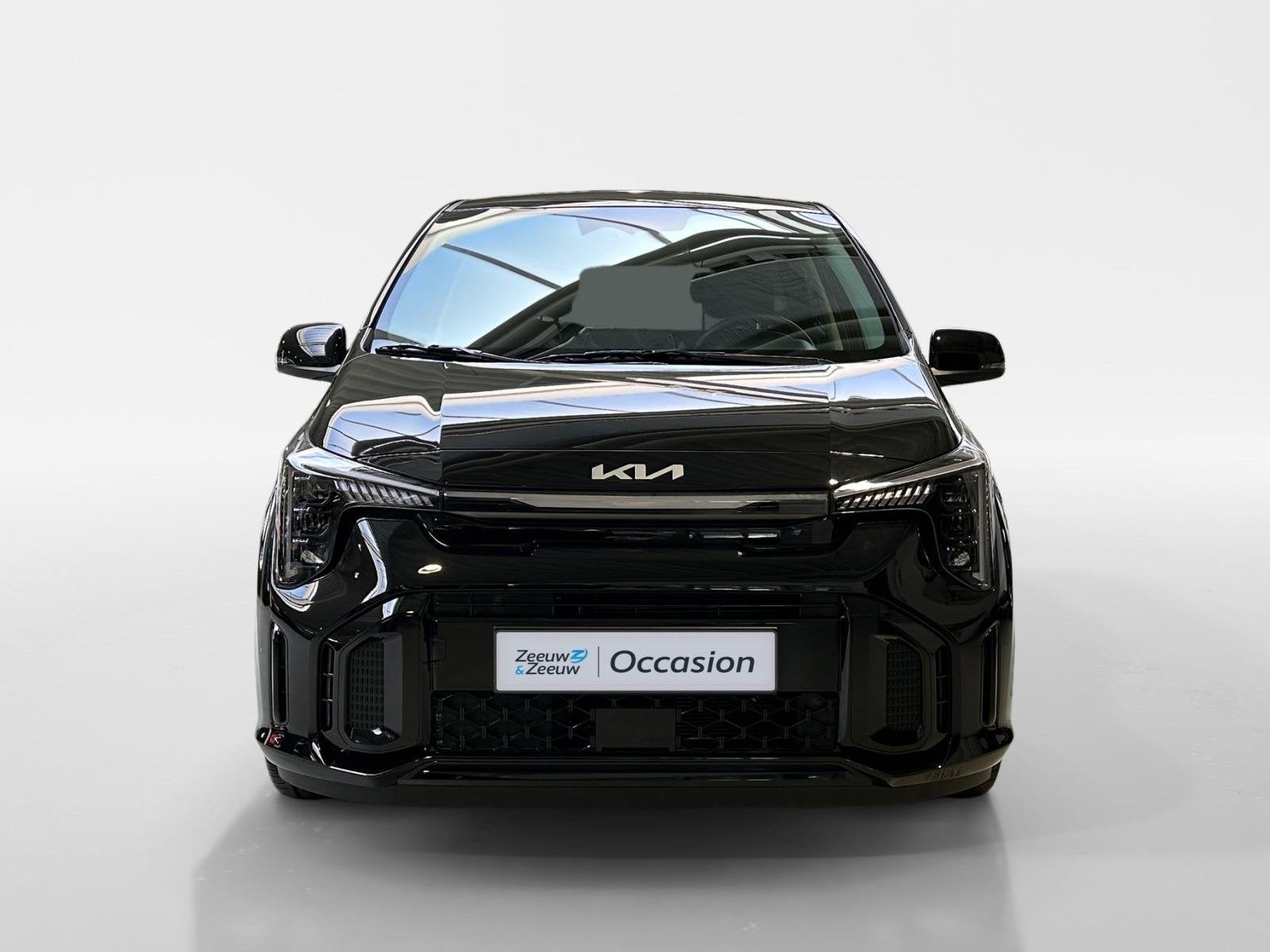 Kia Picanto 1.0 DPI GT-Line Automaat | Apple Carplay / Andro, Auto's, 12 maanden, Euro 6, 4 stoelen, Zwart